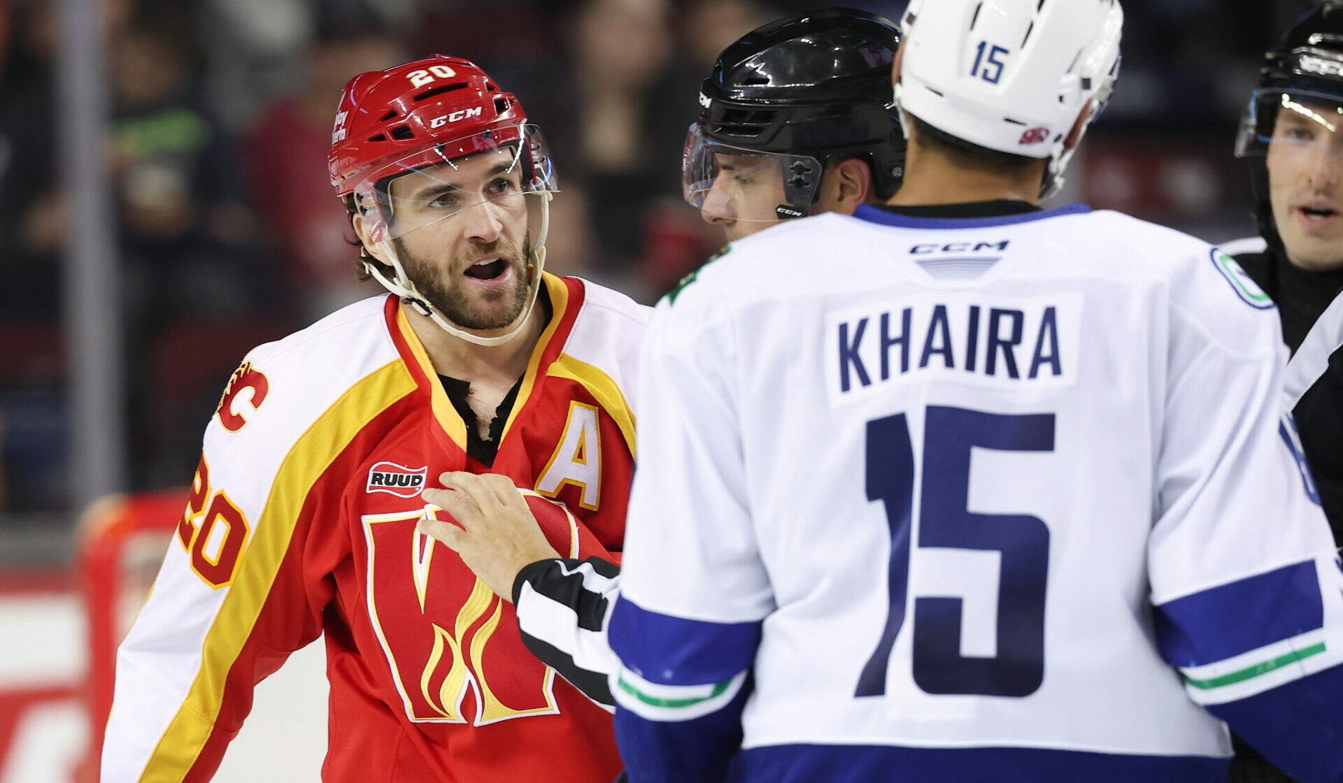 Canucks Defeat Wranglers 4-0