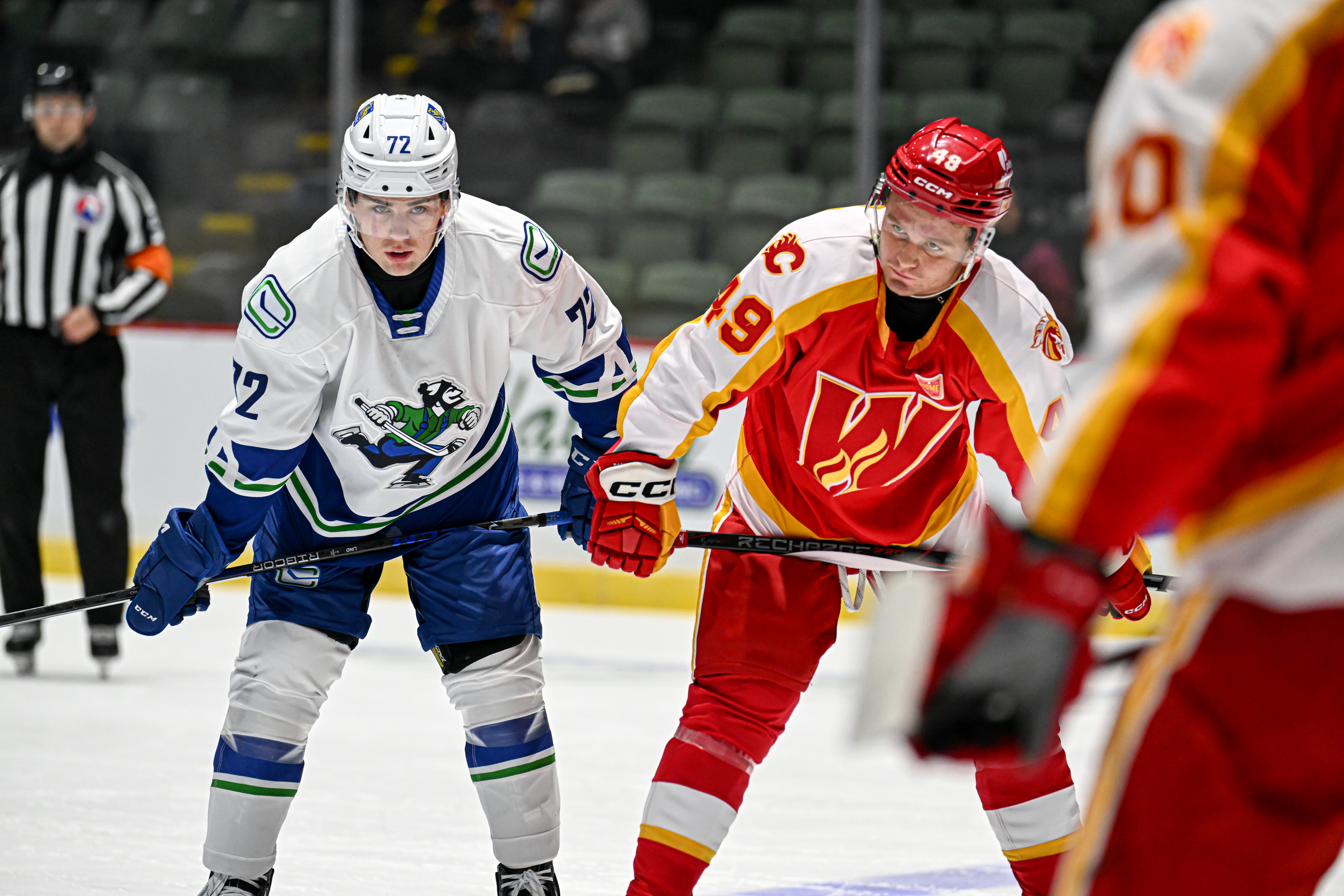 Canucks Defeat Wranglers 4-2