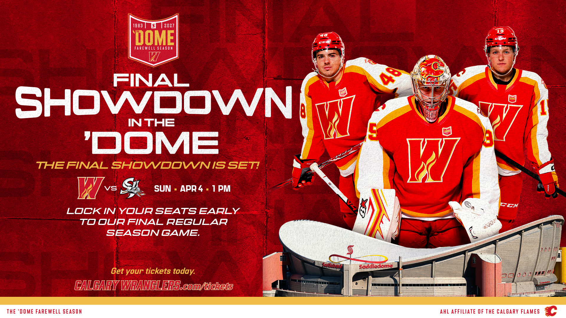 The Final Regular Season Wranglers Game in the 'Dome