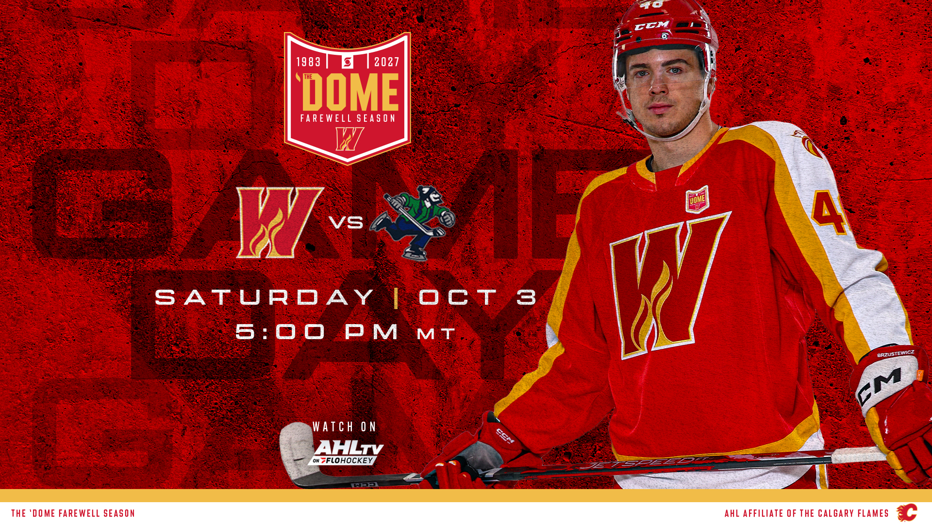Wranglers Look To Sweep Canucks In Opening Series