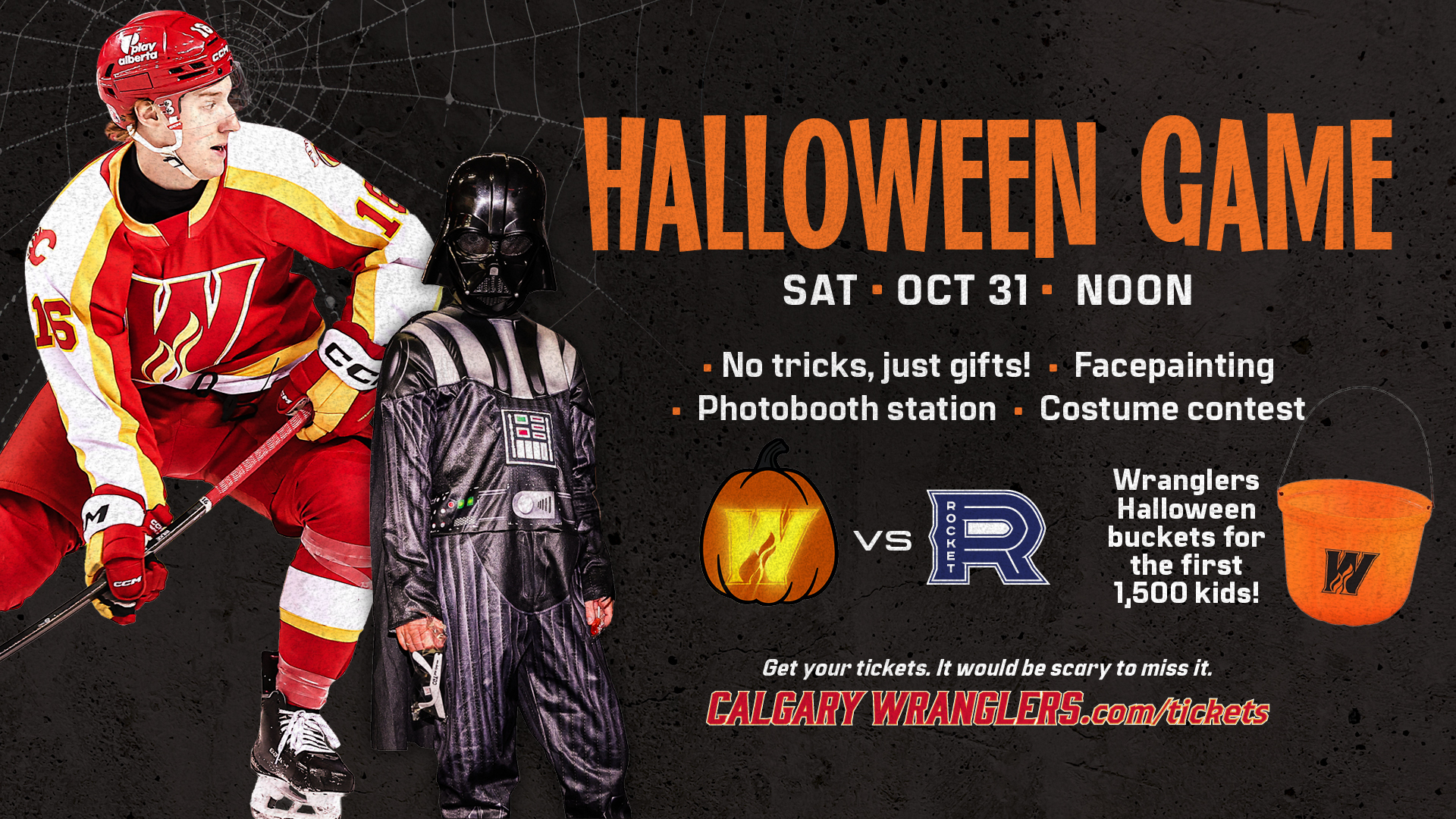 Halloween Game Day • Saturday OCT 31, 2026 • 12:00PM